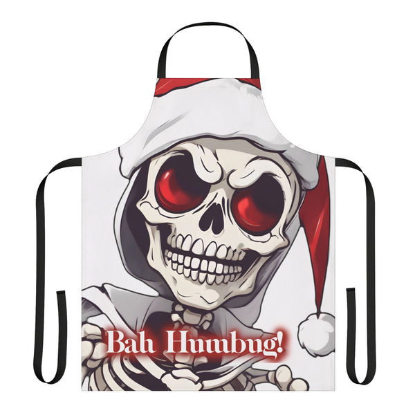 Autumn LeAnn Designs | Skeleton Not a Fan of Christmas Kitchen Apron