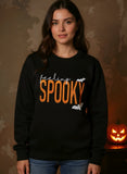 Feeling Spooky Halloween Embroidered Sweatshirt