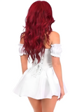 3 PC Killer Clown Women's Corset  Halloween Cosplay  Costume