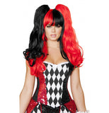 WIG101 Black Red Wig - Roma Costume Accessories - 1