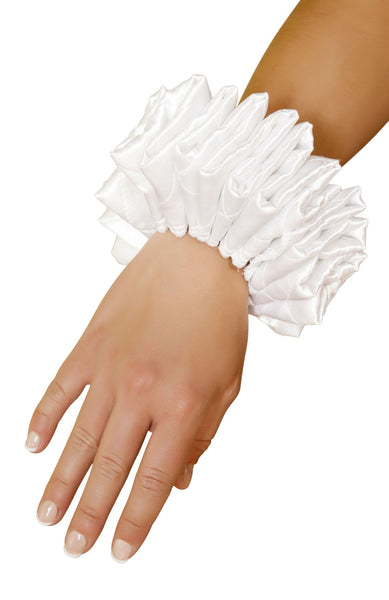 Ruffled wrist cuffs Costume Accessory