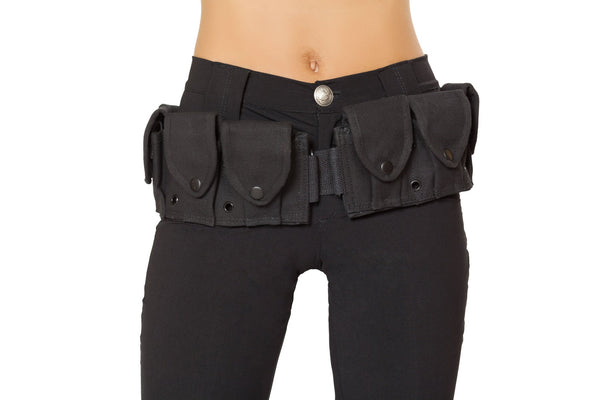 Belt with Pouches Costume Accessory