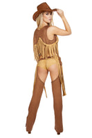 Wild Western Temptress5pc Cosplay Women's Halloween Costume