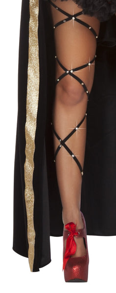 Roma Costume | Rhinestone Thigh Wrap