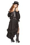 Steampunk Maiden 6pc Cosplay Women's Halloween Costume