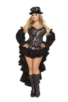 Steampunk Maiden 6pc Cosplay Women's Halloween Costume