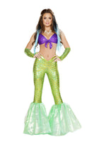 Poseidon's Daughter  2pc Cosplay Women's Halloween Costume