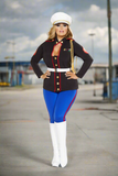 Marine Corporal  3pc Cosplay Women's Halloween Costume