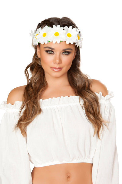 Light-up Sunflower Headband, Costume Accessory