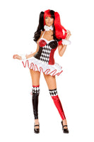 Joke Lover 3pc Cosplay Women's Halloween Costume