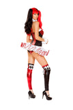 Joke Lover 3pc Cosplay Women's Halloween Costume