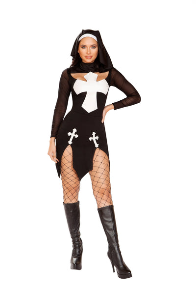 Loving Nun Cosplay 2pc Women's Halloween Costume