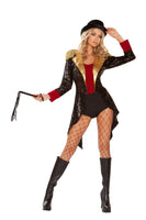 Ringmaster of Circuses 4pc Cosplay Women's Halloween Costume