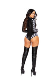 Biker Gal 1pc Cosplay Women's Halloween Costume