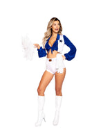 Cheerleader 5pc Cosplay Women's Halloween Costume