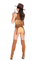 Wild West Babe Costume 4pc Cosplay Women's Halloween Costume