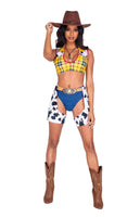 Sheriff Cutie Women’s 3pc Halloween Cosplay Costume