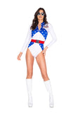 Bike Racer 1pc Cosplay Women's Halloween Costume