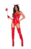 Devilicious 3pc Devil Cosplay Women's Halloween Costume