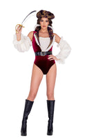 Roma Costume |  Sultry Pirate Costume 5pc Cosplay Women's Halloween Costume