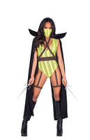 4pc Desert Combat Ninja Women's Halloween Cosplay Costume