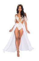 2pc Goddess Glam Women's Halloween Cosplay Costume