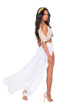 2pc Goddess Glam Women's Halloween Cosplay Costume