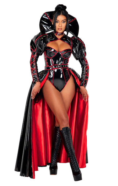 3pc Underworld Evil Queen Women's Halloween Cosplay Costume