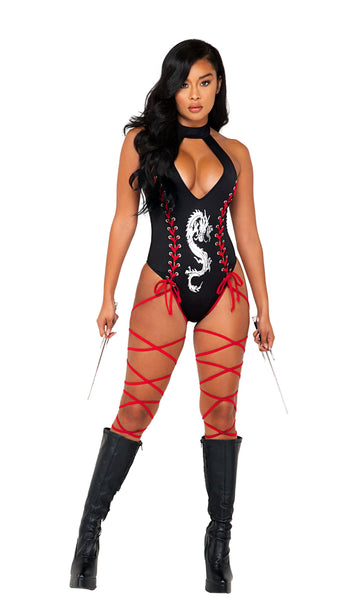 Ninjas Vengeance Cosplay Women's Halloween Costume