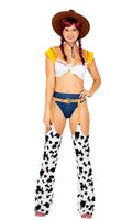 Playful Cowgirl Women's Halloween Cosplay Costume