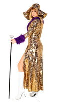 Sweet Mama Pimp Costume Women's Halloween Cosplay Costume