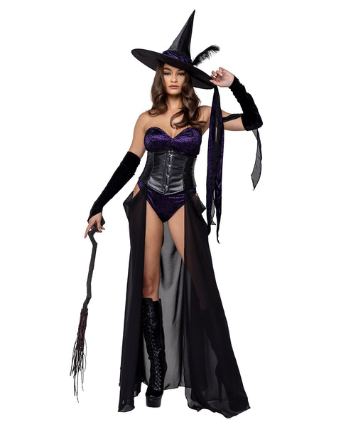 Dark Spell Seductress Women's Halloween Cosplay Costume