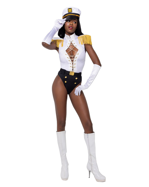 Nautical Sailor Captain Women's Halloween Cosplay Costume