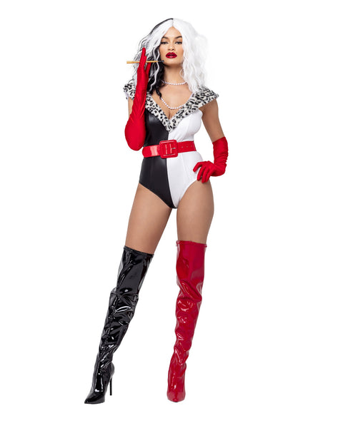 High Fashion Villain Women's Halloween Cosplay Costume