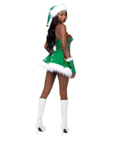 Roma Costume | Santa's Elf Women's 2pc Christmas Costume Dress