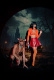 Roma Costume | Mystery Solving Babe 3pc Women's  Cosplay Costume