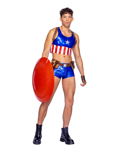 Hunky American Hero Cosplay Women's Halloween Costume