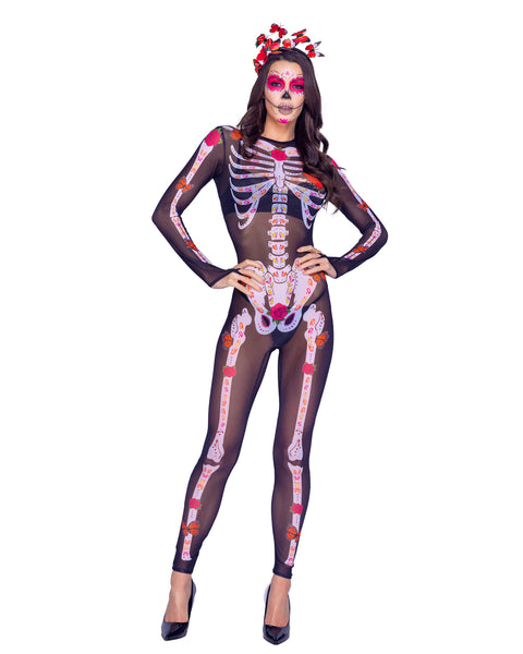 Sugar Skeleton Cosplay Women's Halloween Costume