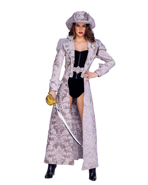 Deluxe Pirate Queen Cosplay Women's Halloween Costume