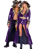 King Pimp Men's 2pc Halloween Cosplay Costume