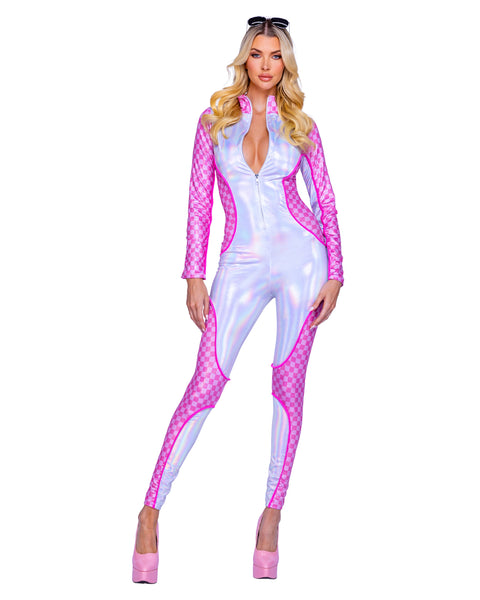 Roma Costume | Race Track Babe Cosplay Women's Halloween Costume