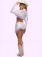 Buck Wild Cowgirl Babe Women's Halloween Cosplay Costume