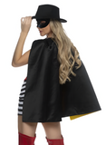 Yummy Meal Hamburger Bandit 4pc Women's Costume