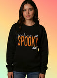 Feeling Spooky Halloween Embroidered Sweatshirt