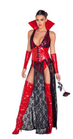 Wicked Vampire Costume 3pc Cosplay Women's Halloween Costume