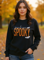Feeling Spooky Halloween Embroidered Sweatshirt