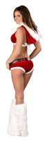 Santa's Little Ho Ho Ho 3pc Cosplay Women's Christmas Costume