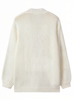 White sweater on a white background