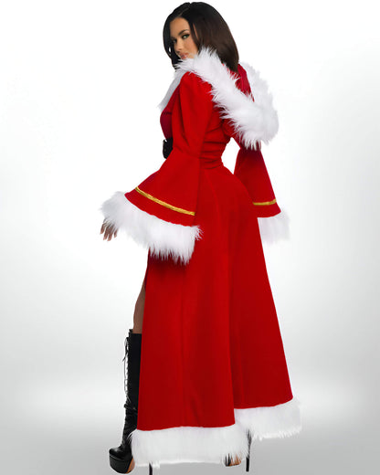 Holiday Mistress Hooded Women’s Christmas Dress