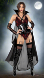 Roma Costume | Provocative Vampire 2pc Women's Costume